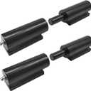 5 inches Gate Hinge 2 Pack Heavy Duty Steel Barrel Hinge 450 Lbs Load Capacity for Door Swing Trailer Ramp -Weld On Install