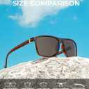 KALIYADI Polarized Mens Sun-Glasses Sunglasses-Men : Classic Sunglasses with UV Protection for Fishing Driving Golf