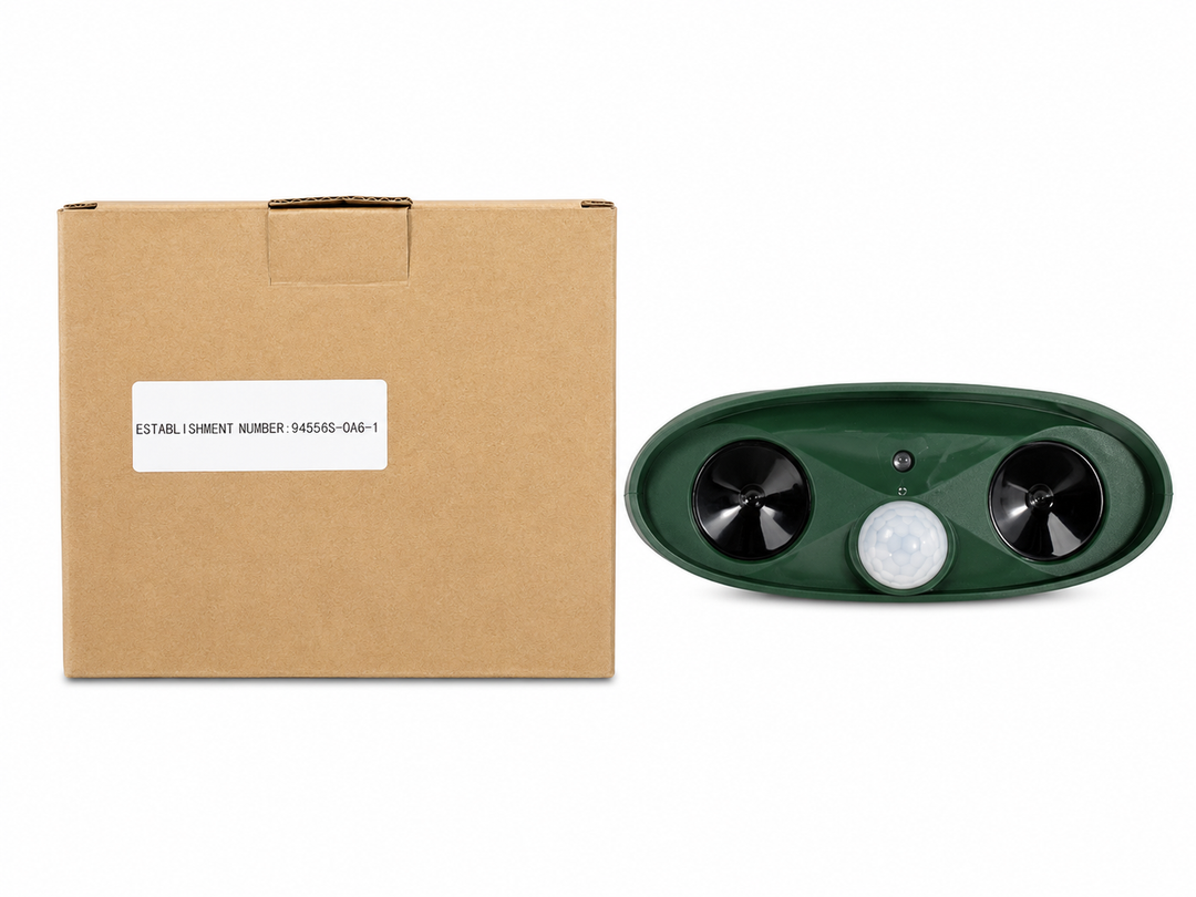 Solar Ultrasonic Animal Repeller Outdoor