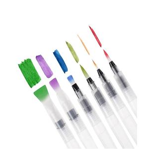 Mr. Pen- Watercolor Brush Pens, 6 pcs, Watercolor Brushes Set, Water Brush Pen, Water Color Pens, Refillable Brush Pen