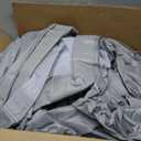 PlayPen for Babies and Toddlers, Sturdy Safety Play Yard for Indoor & Outdoor with Zipper Gates (65x55 Inch) Gray