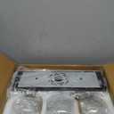 Bathroom Light Fixtures, 3-Light Matte Black Vanity Light, Modern Wall Sconces with Clear Glass Globe Shade, Bathroom Wall Lights for Mirror Kitchen Bedroom Hallway, VL195-MB-3