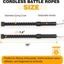 Ropeless Battle Ropes Cordless Battling Ropes