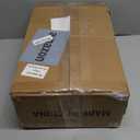 YKLSLH Hat Organizer Box, 6 Boxes for 40 Pack Hats, Upgrade Harder Solid Plastic Hat Organizer for Baseball Caps, Clear Hat Storage with Magnetic Door, Hat Rack Holder Case, White