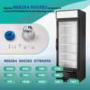 Upgraded 988284 800382 Refrigerator Temperature Control Kit077B6856 Thermostat ControllerCompatible with True RefrigeratorsFit for TBB, TCM, TDD, TGU, TGW, TMC, TPP, TRCB, TUC, TWT, GDM, GEM