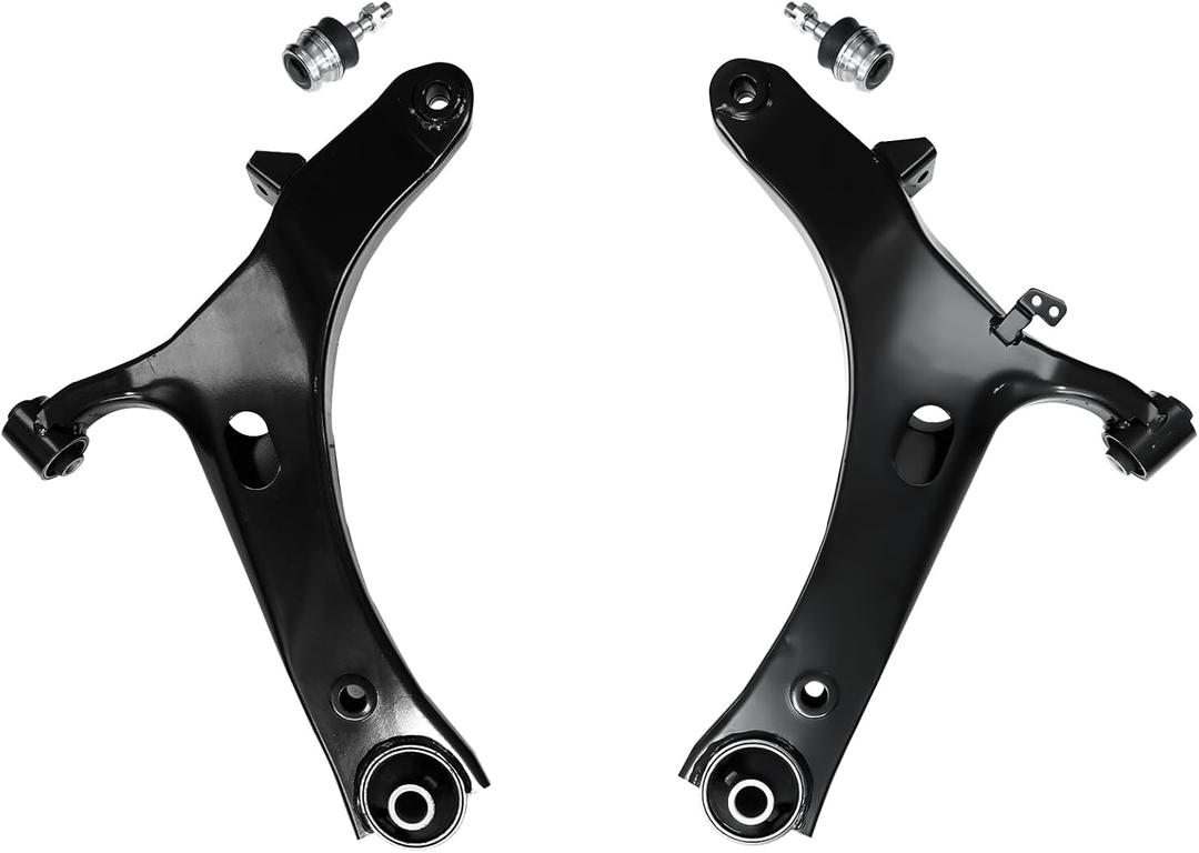 4Pcs Front Left Right Lower Control Arm with Ball Joint Fit For 2005-2009 Subaru Legacy Outback, Suspension Kit K622030 K622031