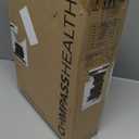 Carex Toilet Seat Riser, Round Raised Toilet Seat Adds 3.5 inches to Toilet Height, for Assistance Bending or Sitting, 300 Pound Weight Capacity Toilet Riser