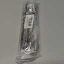 Stainless Steel Mirror Polished Flatware Set, Steak Knife Dinnerware Knife Fork Salad Fork Dessert Spoon 6-piece, Service for 1, Black