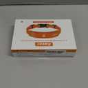 GPS Wireless Dog Fence with Free App, Electric Fence System with Training Collar, Portable Fence for Outdoor Use, Rechargeable Waterproof Flexible Collar, Adjustable for Large Medium Dogs (Orange)