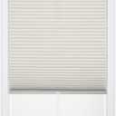 DEZ FURNISHINGS Cordless 1" Light Filtering Cellular Shade, 70"W x 48"H, Cream