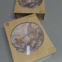 2 x Wooden Puzzles for Adults - Unique Animal Shaped Paper Butterfly Puzzle, 3D Vision Wooden Jigsaw Puzzle, Christmas Birthday Gifts for Friends/Family, Home Decor 8.5 * 8.5in 100pcs (Small)