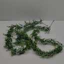 MUCKLILY 2pcs Realistic Faux Eucalyptus Garland Green Hanging Vine Artificial Plants for Indoor Outdoor Decor