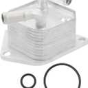 JDMON Transmission Oil Cooler Replacement for 2013 2014 Honda Accord 2.4L 3.5L Compatible with 25560-5C4-003, 255605C4003
