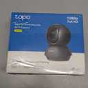 Tapo 1080P Indoor Pan/Tilt Wired Security Camera - Works as a Baby & Pet Monitor, Motion Detection, 2-Way Audio, Siren, Night Vision, Subscription-Free Local Storage or Optional Cloud, Black, C201