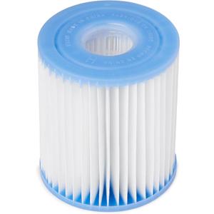 Intex 29007E Type H Pool Filter Cartridge Filter Pumps – Easy-to-Clean – Dacron Paper – Efficient Filtration – Single Pack 4 pcs