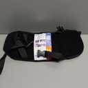 SARISUN Travel Pillows for Airplanes, Airplane Pillow for Long Flight, Airplane Head Strap with Eye Mask for Sleep, Travel Neck Pillow for Car Road Trip, 360 Support Headrest, Stop Bobblehead, Black