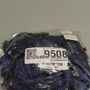 DEEKA 12 PCS 7" Large Glitter Cheer Bows Shiny Cheer Hair Bows Ponytail Holder Handmade for Cheerleader Girls Softball Sports -Navy Blue