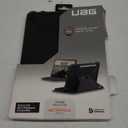 URBAN ARMOR GEAR UAG Designed for Samsung Galaxy Tab S7 Plus Case, 12.4-inch, Metropolis Folio Slim Heavy-Duty Tough Multi-Viewing Angles Stand Military Drop Tested Rugged Protective Cover, Black