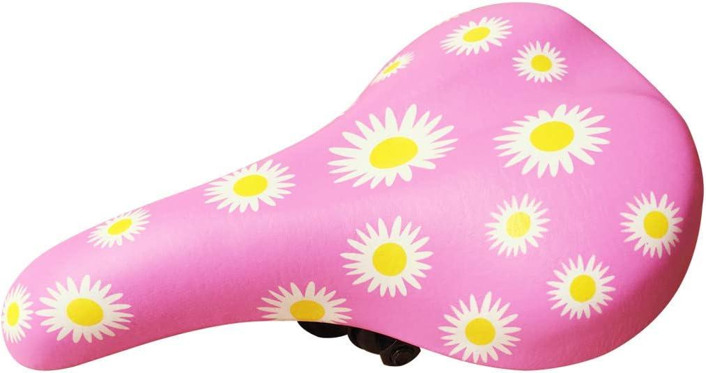Kids Bike Saddle Little Rider Child Bike Seat for Boys and Girls 14 to 24 Bicycles (Pink)