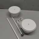 Honeywell Cordless Table Lamps Rechargeable Set of 2, M1 Sunturalux Portable LED Desk Lamp 5200mAh 4Color 9RGB Dimmable Bedside Lamps for Restaurant/Bedroom/Bars/Party/Camping Night Light (White-5500K)