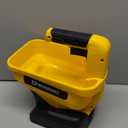 Handheld Power Spreader Compatible for Dewalt 20V/60V Li-ion Battery, Year-Round, Grass Seeds, Rock Salt (Battery not Included) (Yellow