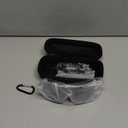 suoso Sports Polarized Sunglasses for Men: TR90 UV400 Protection Sun Glasses Womens Wrap Around Goggles for Drving Fishing (C02-black)