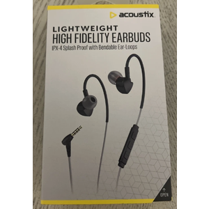 High Fidelity Earbuds Lightweight Wired Headphones Mic Remote Noise Reduction