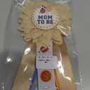 Cheerupp Sport Baby Shower Maternity Sash Kit - Soccer Basketball Baseball Belly Belt and Mom to Be & Dad to Be Corsage Pins, New Parents Pregnancy Photo Props Party Supplies, Brown