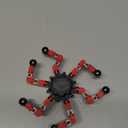 40 Pack Funny Sensory Fidget Toy Transformable Chain Robot Finger Toy DIY Deformation Robot Mechanical Spinners Stress Relief Autistic Gifts for Adult Teen Prize Stuffer Party Favor (Classic) (Stylish Color)