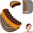 Lymphatic Contour Face Brush, Lymphatic Drainage Massager for Face, Reduce Puffiness and Enhance Skin Radiance,Ergonomically Designed to Fit The Skin Precisely and Relieve Fatigue with Travel Case (1pcs.)