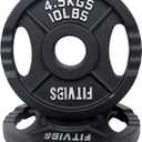 Cast Iron 2-Inch Olympic Plate Weight Plate for Strength Training and Weightlifting