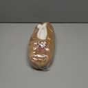 BenSorts Fuzzy Slipper Socks for Women Funny House Slippers with Grips (Brown)