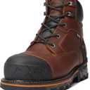 Timberland PRO mens Boondock 6" Composite Safety Toe Insulated Waterproof Industrial Work Boot (10, Brown-2024 New)