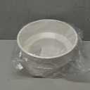 PATIKIL 8" to 6" Duct Reducer, PVC Pipe Increaser Adapter Ducting Airflow Tube Pipe Fitting for DWV (Drain, Waste and Vent) Ventilation Ducting, White