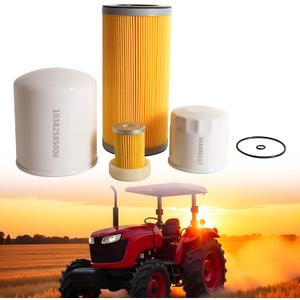 Filter Kit for Mahindra 28XL Tractor with 1.3L Engine, Oil Filter/Fuel Filter/Air Filter/Hydraulic Filter Kit Replaces# MAM0117 31A6200317 10382585000 35460501800