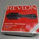 REVLON One-Step Volumizer Hair Dryer and Styler Easy Salon-Style Blowouts Less Frizz, More Shine, and Reduced Heat Damage, for All Hair Types and Lengths (Black)