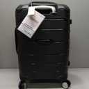Samsonite Freeform Hardside Carry-On Luggage with Spinner Wheels - Hardshell Suitcase - TSA, Airline-Approved - Expandable Hard Shell, Smooth Rolling Wheels for Lightweight Travel Black, 20"