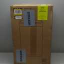 EKO Mirage-T 50 Liter / 13.2 Gallon Touchless Rectangular Motion Sensor Trash Can, Brushed Stainless Steel Finish (Matte Black)