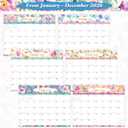 4 x 2026 Magnetic Calendar - 2026 Calendar from Jan.2026 - Dec.2026, 12 Monthly Magnetic Calendars for Fridge, 8"  10", Tear-off Pad, Perfect Magnetic Calendars for Refrigerator