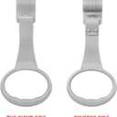 Toyvian Playpen Handles for Baby: 1 Pair Baby Playpen Pull up Rings - Pull Rings for Infant Toddler to Stand - Walking Exercises Assistant