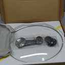 Oval Glass Lid 7 Quart Compatible with Crock-Pot Slow Cooker SCV700-S-BR, Standable Replacement lid for Hamilton Beach Slow Cooker 33474G, Stand-Up Slow Cooker Lids 7 Quart SCV700, SCV700SS, SCV700-KC