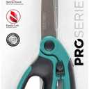 SINGER 00565 9-1/2-Inch ProSeries Spring Assist Scissor with Comfort Grip, Teal