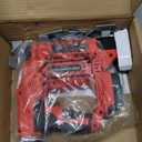 Cordless Brad Nailer 2-in-1 Compatible with Milwaukee 18V Battery, 5/8 to 1-1/4 Inch 18 Gauge Nail Gun with 2000 Nials for Wood Carpentry, Powered Electric, 2 Mode, Tool Only