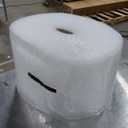 Amazon Basics Bubble Wrap for Moving, Packing, Shipping and Storage, Perforated Protective Cushioning for Fragile Items, 12-inch x 175-ft Long Roll, Small 3/16", Clear