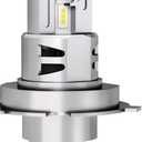 H4 Bulb, 1:1 Real Size 40000LM H4/9003/HB2 Light Bulbs, 1000% Super Bright 6500K Cool White with Fan, Fog Lights Bulb, Pack of 1