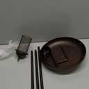 Metal Bird Bath & Feeder, Weather Resistant Outdoor Birdbath with Removable Bowl, Heavy-Duty Rust-Proof Design for Garden, Yard, Lawn Decor, Easy to Install (Bronze)