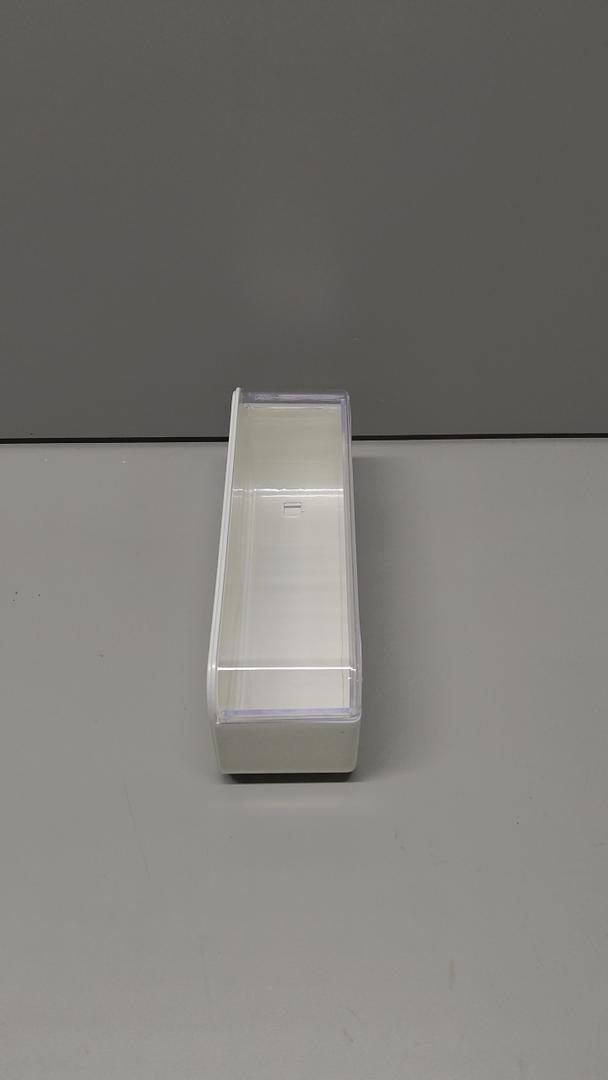 RayHenry 1PCS Stackable Cable Organizer Storage Box, Desktop Cord Management Box for Chargers, Jewelry, Hair Ties, Cables, Desk Organizer with Drawer