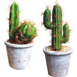 Artificial Succulent Plants,Fake Cactus Decorative Plants - Artificial Cacti with Gray Pots Planters,Artificial Faux Cactus for Home Dcor House Office Ornaments Artificial Succulent Plants,Fake Cactus Decorative Plants - Artificial Cacti with Gray Pots Planters,Artificial Faux Cactus for Home Dcor House Office Ornaments