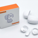 OWS True Wireless Open-Ear Headphones with Earhooks, Bluetooth 5.3, 60H Playtime, IPX5 Waterproof, Lightweight Design White