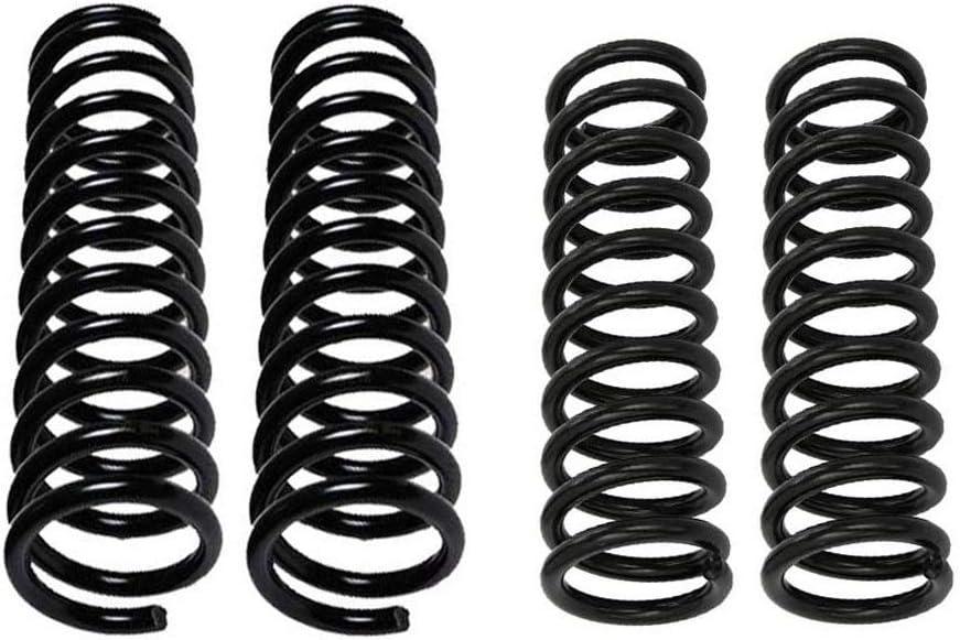 Front and Rear Standard Coil Springs Kit For Mercedes W201 190E 190D